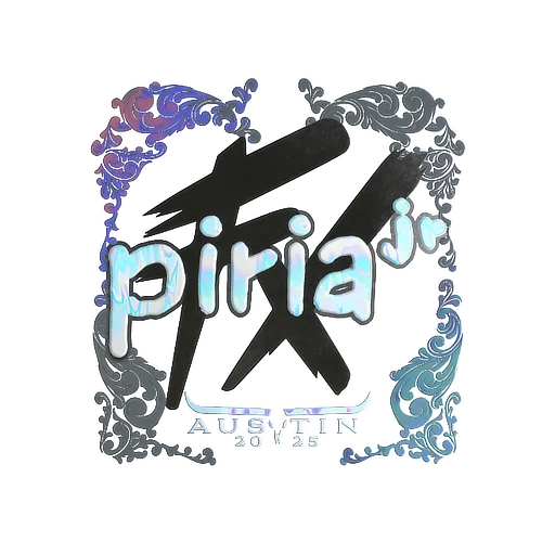 Sticker | piriajr (Holo) | Austin 2025