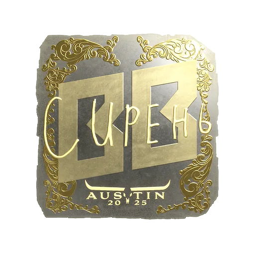 Sticker | S1ren (Gold) | Austin 2025