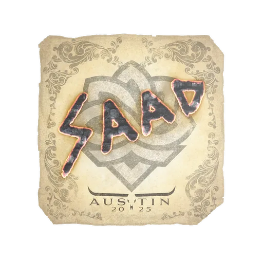 Sticker | saadzin | Austin 2025