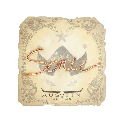 Sticker | Sonic | Austin 2025