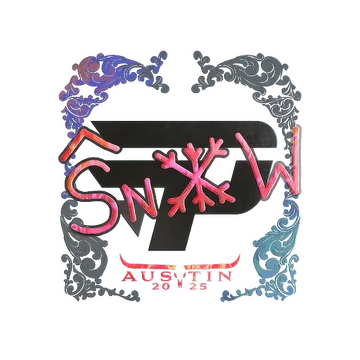 Sticker | snow (Holo) | Austin 2025