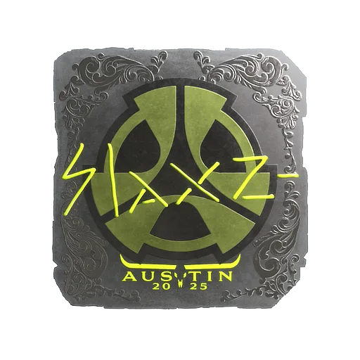 Sticker | slaxz- (Foil) | Austin 2025