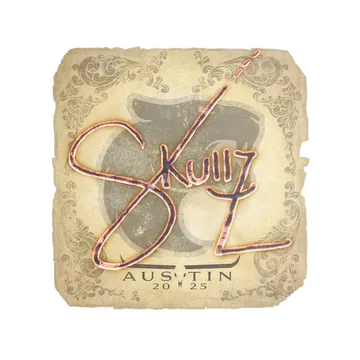 Sticker | skullz | Austin 2025
