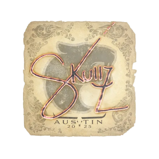 Sticker | skullz | Austin 2025