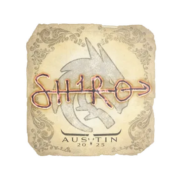 Sticker | sh1ro | Austin 2025