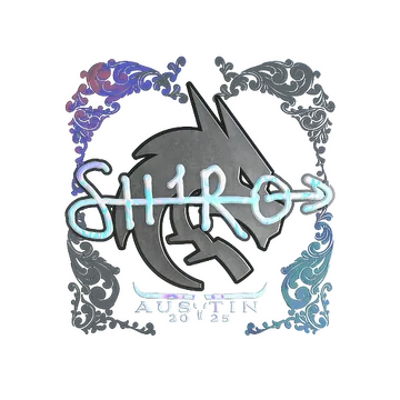 Sticker | sh1ro (Holo) | Austin 2025