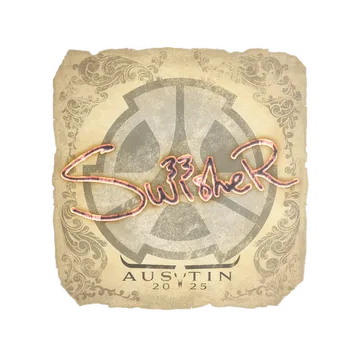 Sticker | Swisher | Austin 2025