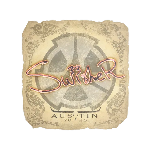 Sticker | Swisher | Austin 2025