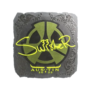 Sticker | Swisher (Foil) | Austin 2025