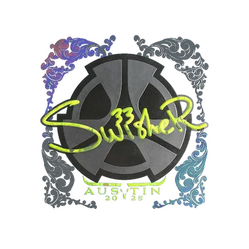 Sticker | Swisher (Holo) | Austin 2025