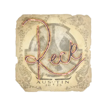 Sticker | reck | Austin 2025
