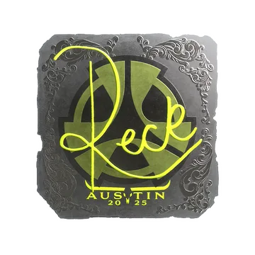 Sticker | reck (Foil) | Austin 2025