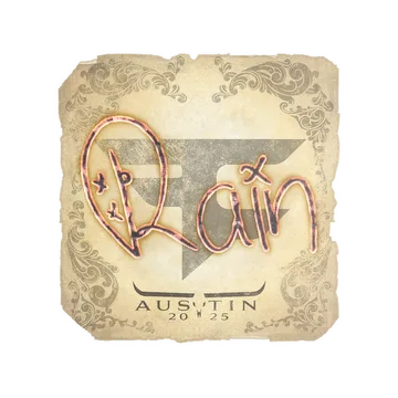 Sticker | rain | Austin 2025
