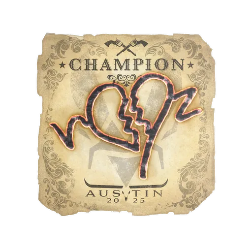 Sticker | ropz (Champion) | Austin 2025
