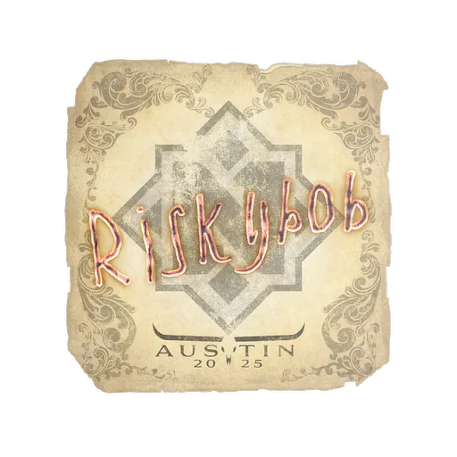 Наклейка | riskyb0b | Остин-2025