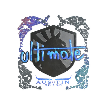 Наклейка | ultimate (голографическая) | Остин-2025