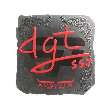Sticker | dgt (Foil) | Austin 2025