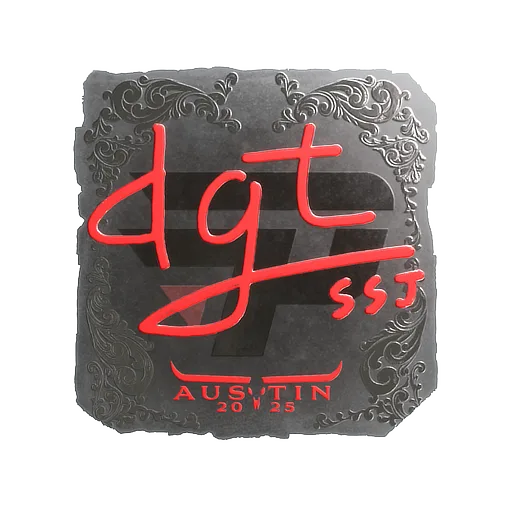 Sticker | dgt (Foil) | Austin 2025