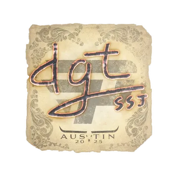 Sticker | dgt | Austin 2025