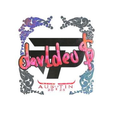 Sticker | dav1deuS (Holo) | Austin 2025
