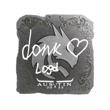 Sticker | donk (Foil) | Austin 2025