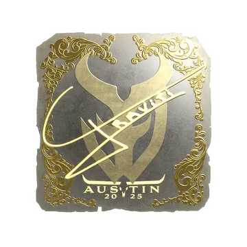 Sticker | Graviti (Gold) | Austin 2025