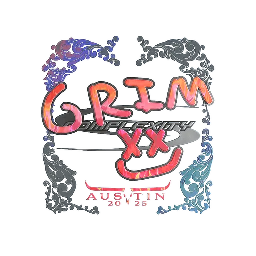 Sticker | Grim (Holo) | Austin 2025