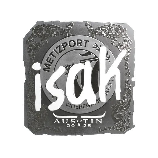 Sticker | isak (Foil) | Austin 2025