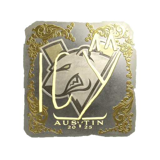 Sticker | ICY (Gold) | Austin 2025
