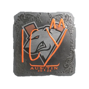 Sticker | ICY (Foil) | Austin 2025