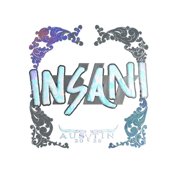 Sticker | insani (Holo) | Austin 2025