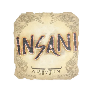 Sticker | insani | Austin 2025