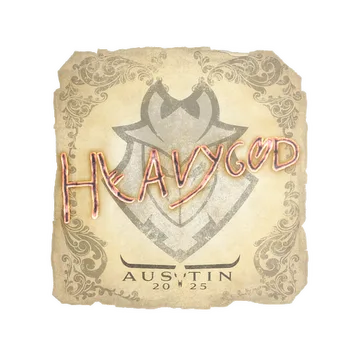 Sticker | Heavygod | Austin 2025