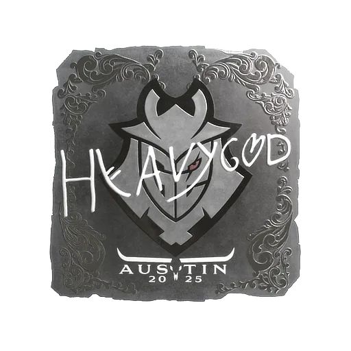 Sticker | Heavygod (Foil) | Austin 2025
