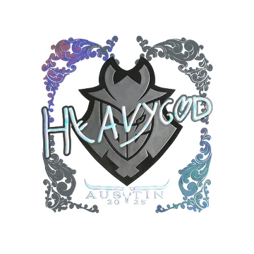 Sticker | Heavygod (Holo) | Austin 2025