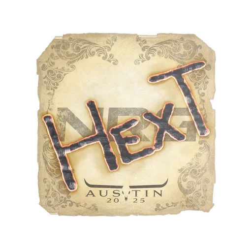 Наклейка | HexT | Остин-2025