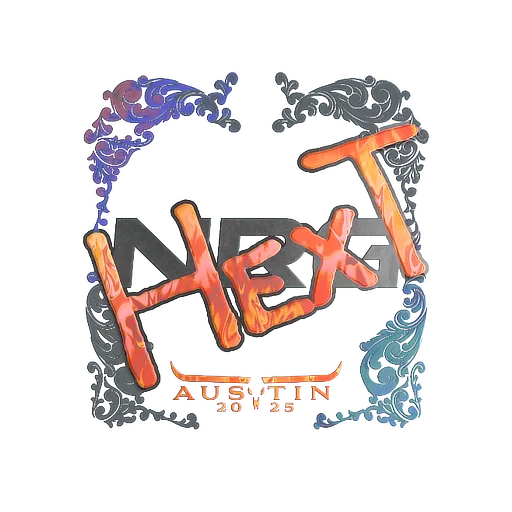 Sticker | HexT (Holo) | Austin 2025