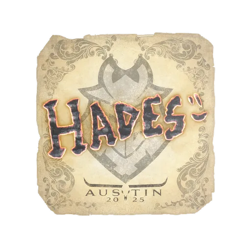 Наклейка | hades | Остин-2025