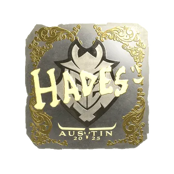 Sticker | hades (Gold) | Austin 2025