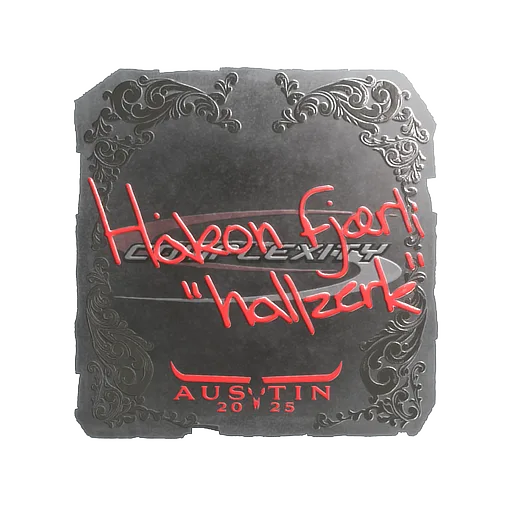 Sticker | hallzerk (Foil) | Austin 2025