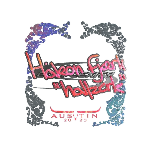 Sticker | hallzerk (Holo) | Austin 2025
