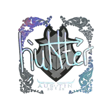 Sticker | huNter- (Holo) | Austin 2025
