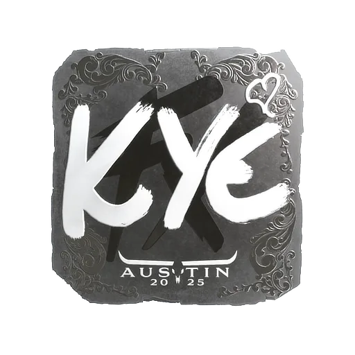 Sticker | kye (Foil) | Austin 2025