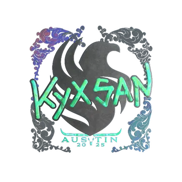 Sticker | kyxsan (Holo) | Austin 2025