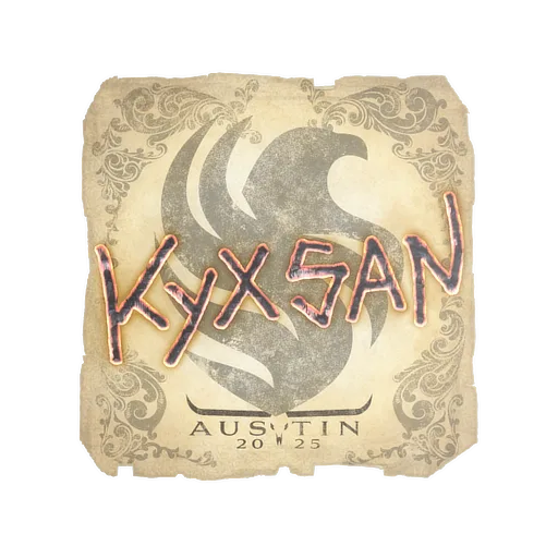 Sticker | kyxsan | Austin 2025