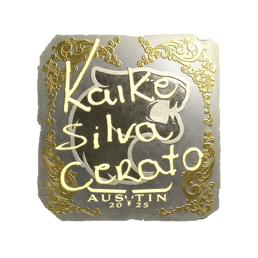Sticker | KSCERATO (Gold) | Austin 2025