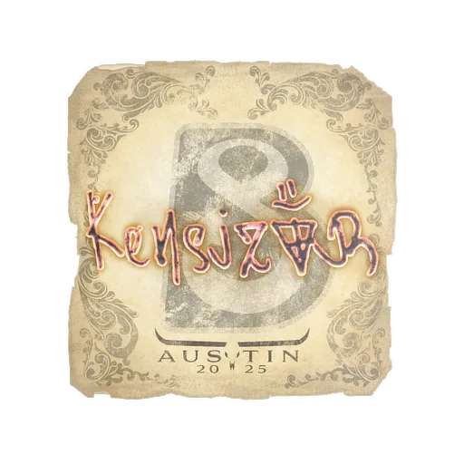 Sticker | kensizor | Austin 2025