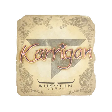 Sticker | karrigan | Austin 2025