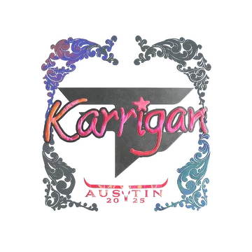 Sticker | karrigan (Holo) | Austin 2025