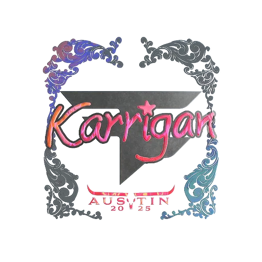 Sticker | karrigan (Holo) | Austin 2025
